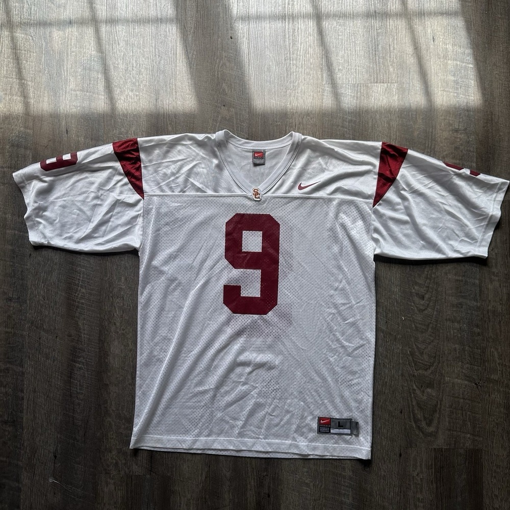 Men's‎ Nike Team Bryce Young #9 Alabama Crimson Tide Jersey Sz L - White RARE